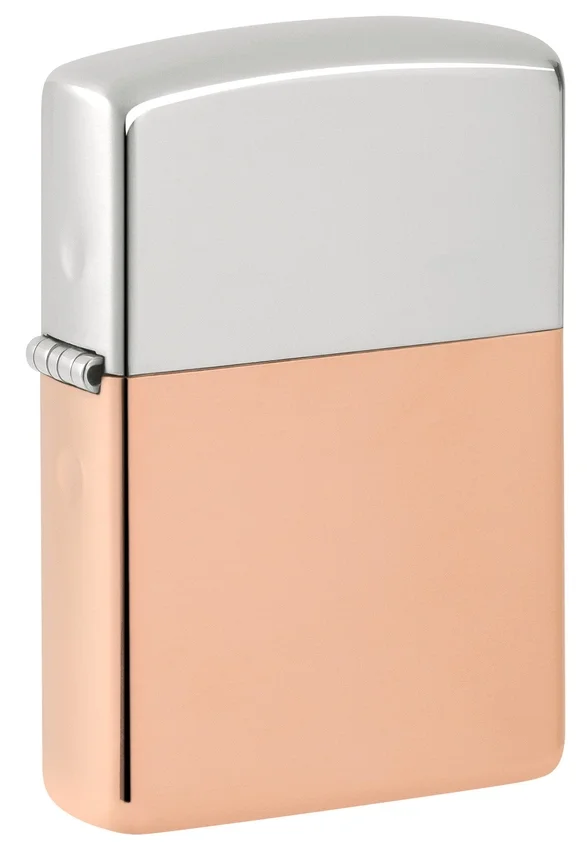 Encendedor con carcasa bimetálica – Tapa de Sterling Silver Encendedor con carcasa bimetálica – Tapa de Sterling Silver