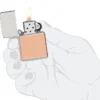 Encendedor con carcasa bimetálica – Tapa de Sterling Silver Encendedor con carcasa bimetálica – Tapa de Sterling Silver