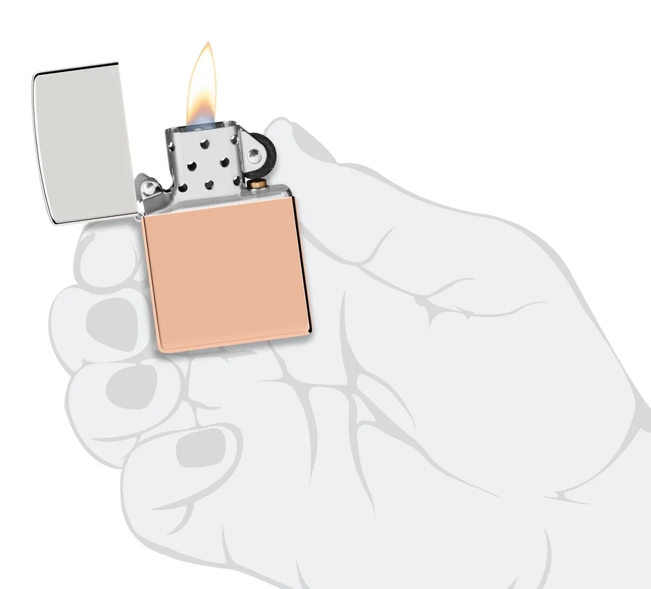 Encendedor con carcasa bimetálica – Tapa de Sterling Silver Encendedor con carcasa bimetálica – Tapa de Sterling Silver