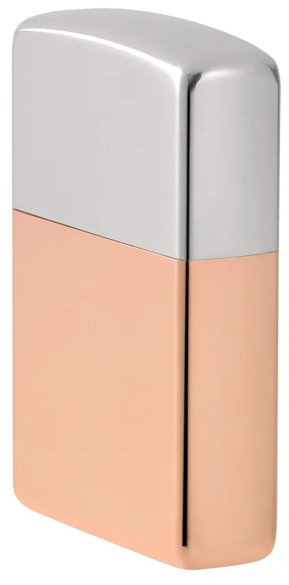 Encendedor con carcasa bimetálica – Tapa de Sterling Silver Encendedor con carcasa bimetálica – Tapa de Sterling Silver