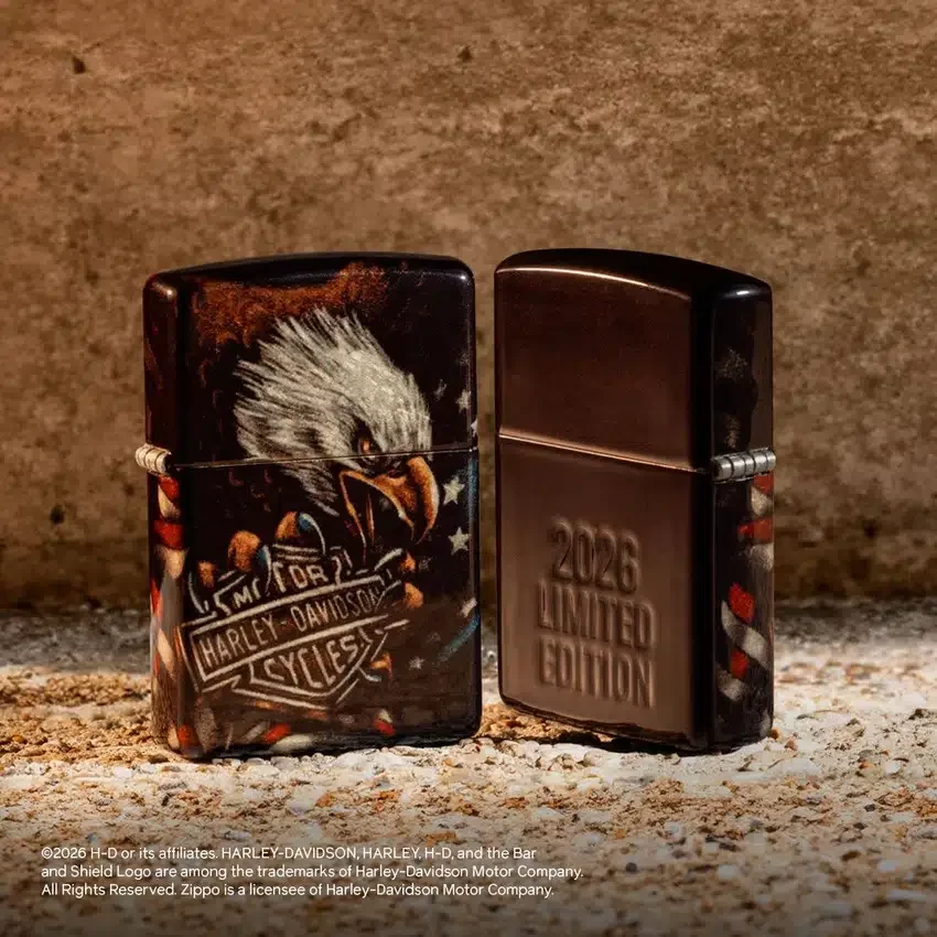 Encendedor del Año 2026 Harley-Davidson® Edición Limitada Encendedor del Año 2026 Harley-Davidson® Edición Limitada