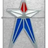 Estrella roja, blanca y azul Estrella roja, blanca y azul