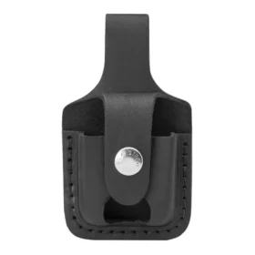 Funda negra para encendedor – Muesca para el pulgar