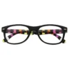 Gafas de lectura de montura ancha a rayas Gafas de lectura de montura ancha a rayas