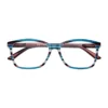 Gafas de lectura Slim con montura fina – Rayas moradas Gafas de lectura Slim con montura fina – Rayas moradas