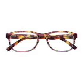 Gafas de lectura Slim de montura fina – Carey/Rayas