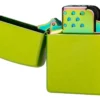 Inserto para encendedor de gas butano para llama amarilla – Verde iridiscente Inserto para encendedor de gas butano para llama amarilla – Verde iridiscente