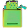 Inserto para encendedor de gas butano para llama amarilla – Verde iridiscente Inserto para encendedor de gas butano para llama amarilla – Verde iridiscente