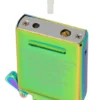 Inserto para encendedor de gas butano para llama amarilla – Verde iridiscente Inserto para encendedor de gas butano para llama amarilla – Verde iridiscente