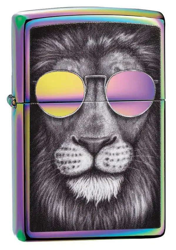 León con gafas de sol León con gafas de sol