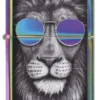 León con gafas de sol León con gafas de sol