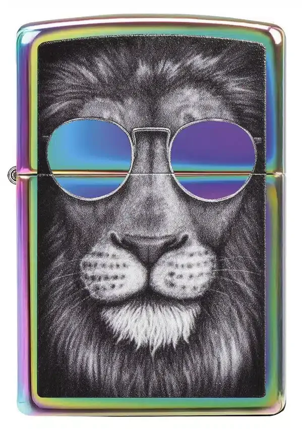 León con gafas de sol León con gafas de sol