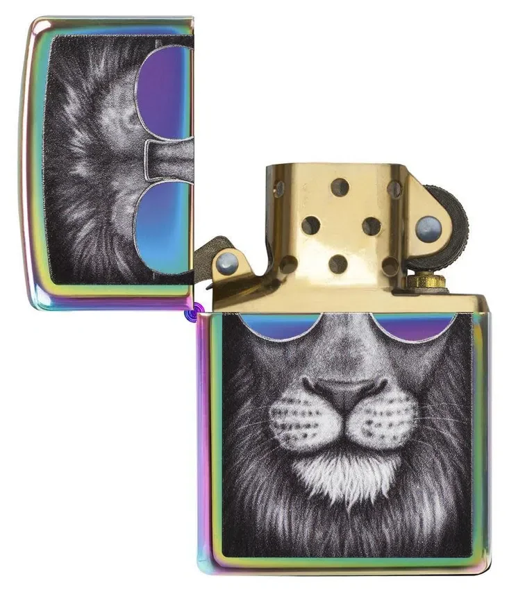 León con gafas de sol León con gafas de sol