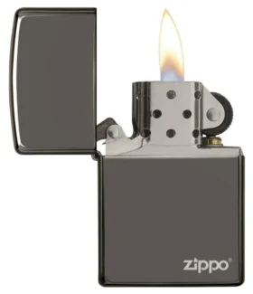 Logotipo Classic de Zippo Black Ice®