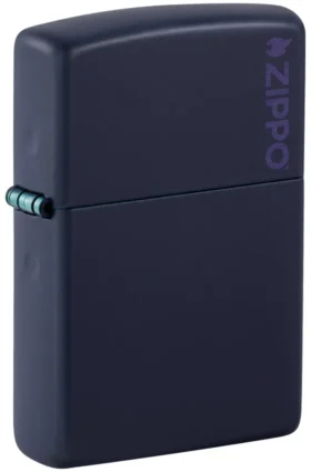 Logotipo Classic de Zippo en azul marino mate
