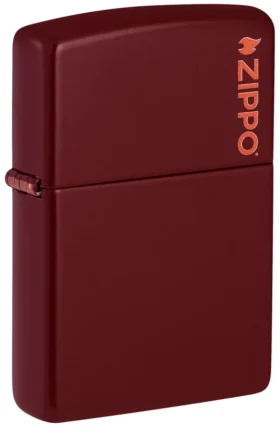 Logotipo Classic de Zippo en color merlot