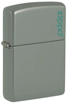 Logotipo Classic de Zippo en color salvia