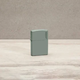 Logotipo Classic de Zippo en color salvia