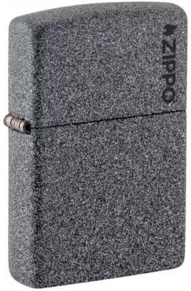 Logotipo Classic de Zippo en Iron Stone