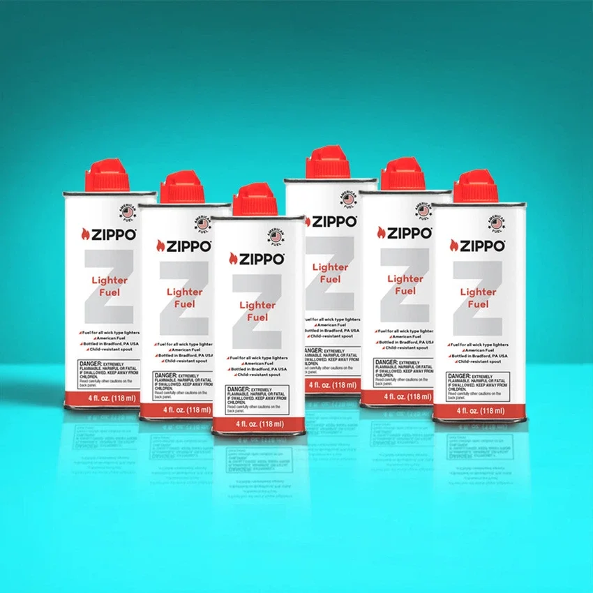 Paquete de 6 envases de 4 oz de Combustible para encendedores Paquete de 6 envases de 4 oz de Combustible para encendedores