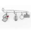 Pulsera con colgantes de encendedores zippo Pulsera con colgantes de encendedores zippo