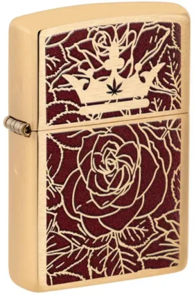 Queen of Bud: diseño apasionado de rosa y corona