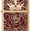 Queen of Bud: diseño apasionado de rosa y corona