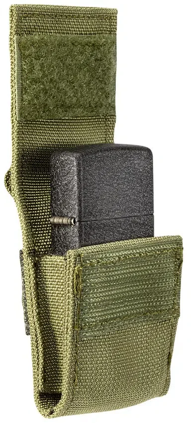 Set de regalo con estuche táctico y encendedor Windproof Black Crackle® Set de regalo con estuche táctico y encendedor Windproof Black Crackle®