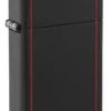 Slim® negro mate con borde rojo Slim® negro mate con borde rojo