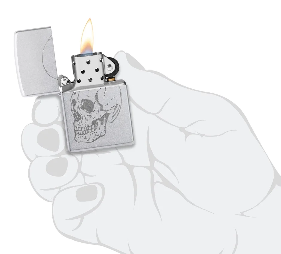 Sutil diseño de calavera Sutil diseño de calavera