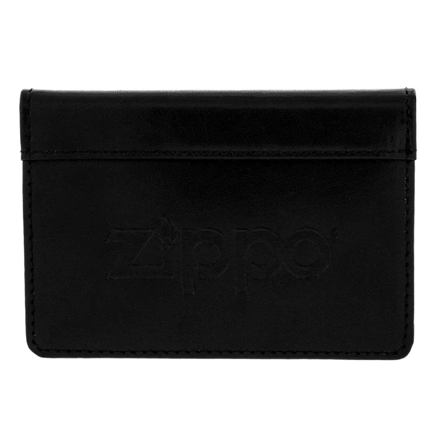 Tarjetero de cuero Zippo Tarjetero de cuero Zippo